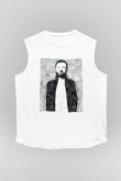Benny Benassi Beyaz Unisex Kolsuz Tişört