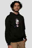 Benny Benassi Siyah Unisex Kapüşonlu Sweatshirt