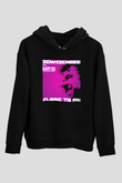 Benny Benassi Siyah Unisex Kapüşonlu Sweatshirt