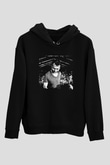 Benny Benassi Siyah Unisex Kapüşonlu Sweatshirt