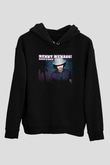 Benny Benassi Siyah Unisex Kapüşonlu Sweatshirt