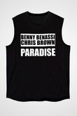 Benny Benassi Siyah Unisex Kolsuz Tişört