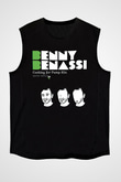 Benny Benassi Siyah Unisex Kolsuz Tişört