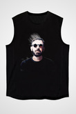 Benny Benassi Siyah Unisex Kolsuz Tişört