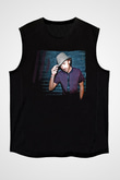 Benny Benassi Siyah Unisex Kolsuz Tişört