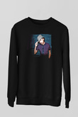 Benny Benassi Siyah Unisex Sweatshirt