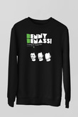 Benny Benassi Siyah Unisex Sweatshirt