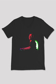 Benny Benassi Siyah Unisex V Yaka Tişört