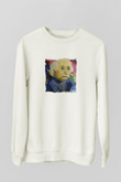 Benny BenassiBaskılı Beyaz Sweatshirt