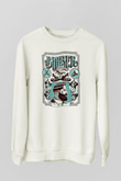 Berber Beyaz Unisex Sweatshirt