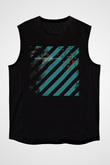 Between The Buried And Me Baskılı Unisex Siyah Kolsuz Tişört - Tshirt