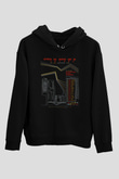 Between The Buried And Me Baskılı Unisex Siyah Kapüşonlu Sweatshirt