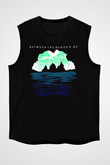 Between The Buried And Me Baskılı Unisex Siyah Kolsuz Tişört - Tshirt