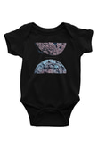 Between The Buried And Me Baskılı Unisex Siyah Bebek Body - Zıbın