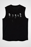 Between The Buried And Me Baskılı Unisex Siyah Kolsuz Tişört - Tshirt