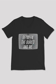 Between The Buried And Me Baskılı Unisex Siyah V Yaka Tişört - Tshirt