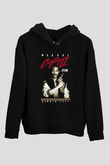 Beverly Hills Cop Siyah Unisex Kapüşonlu Sweatshirt