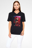 Beverly Hills Cop Siyah Unisex  V Yaka Tişört