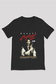 Beverly Hills Cop Siyah Unisex V Yaka Tişört