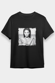 Beyonce Baskılı Unisex Siyah Tişört