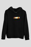 Beyzbol - Baseball Baskılı Unisex Siyah Hoodie