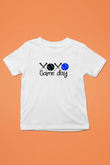 Beyzbol Baskılı Unisex Beyaz Çocuk Tişört - Tshirt