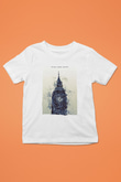Big Ben Beyaz Unisex Çocuk Tişört