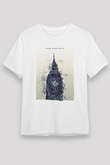 Big Ben Beyaz Unisex Tişört T-Shirt - TişörtFabrikası