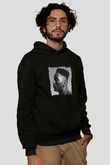 Big Daddy Kane Baskılı Unisex Siyah Hoodie