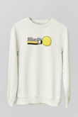 Bilardo Beyaz Unisex Sweatshirt