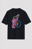 Bilardo Siyah Unisex Tişört T-Shirt - TişörtFabrikası