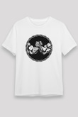 Bilek Güreşi Baskılı Unisex Beyaz Tişört - Tshirt