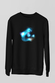 Bilgisayar programcısı Siyah Unisex Sweatshirt
