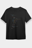 Bilgisayar programcısı Siyah Unisex Tişört T-Shirt - TişörtFabrikası