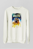 Bill and Ted's Excellent Adventure Beyaz Unisex  Sweatshirt