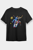 Bill and Ted's Excellent Adventure Siyah Unisex Tişört