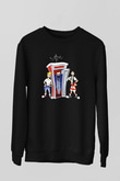 Bill and Ted's Excellent Adventure Siyah Unisex Sweatshirt
