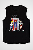 Bill and Ted's Excellent Adventure Siyah Unisex Kolsuz Tişört