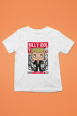 Billy Idol Baskılı Unisex Beyaz Çocuk Tişört