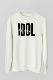 Billy Idol Beyaz Unisex Sweatshirt