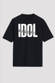 Billy Idol Siyah Unisex Oversize Tişört T-Shirt