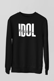 Billy Idol Siyah Unisex Sweatshirt