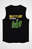 Billy Talent Baskılı Unisex Siyah Kolsuz Tişört