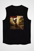 Billy Talent Baskılı Unisex Siyah Kolsuz Tişört