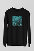 Billy Talent Baskılı Unisex Siyah Sweatshirt