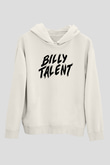 Billy Talent Beyaz Unisex Kapüşonlu Sweatshirt