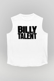 Billy Talent Beyaz Unisex Kolsuz Tişört