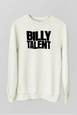 Billy Talent Beyaz Unisex Sweatshirt