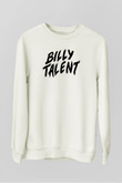 Billy Talent Beyaz Unisex Sweatshirt