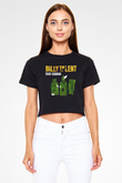 Billy Talent Siyah Crop Top Tişört